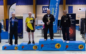 Nos 2 vétérans Gérard et Michel présents au Championnat de France 