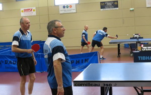 Malgré les  2 doubles gagnés...Villers ne fera  que  match nul !