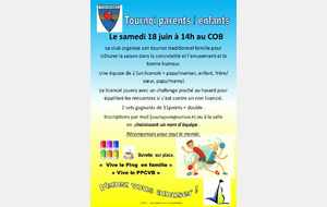 Tournoi Parents-Enfants