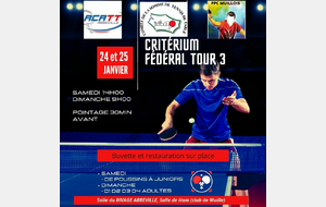 3 éme Tour du Critérium Fédéral