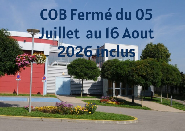 Fermeture  du COB