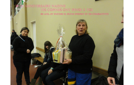 Bon anniversaire Nadine