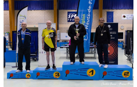 Nos 2 vétérans Gérard et Michel présents au Championnat de France 